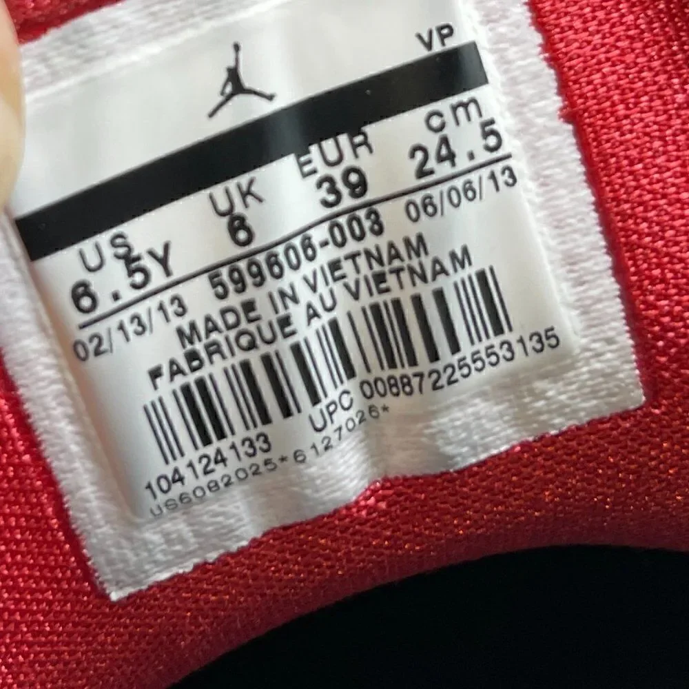 Nike Air Jordan Flight Origin Boy’s Basketball Sneakers Size 6.5Y